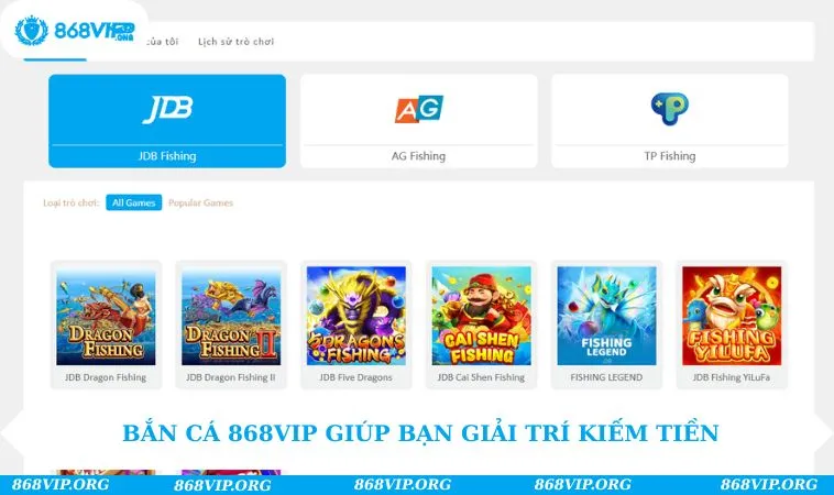 Bắn Cá 868VIP 220 Bắn cá 868VIP giúp bạn giải trí kiếm tiền